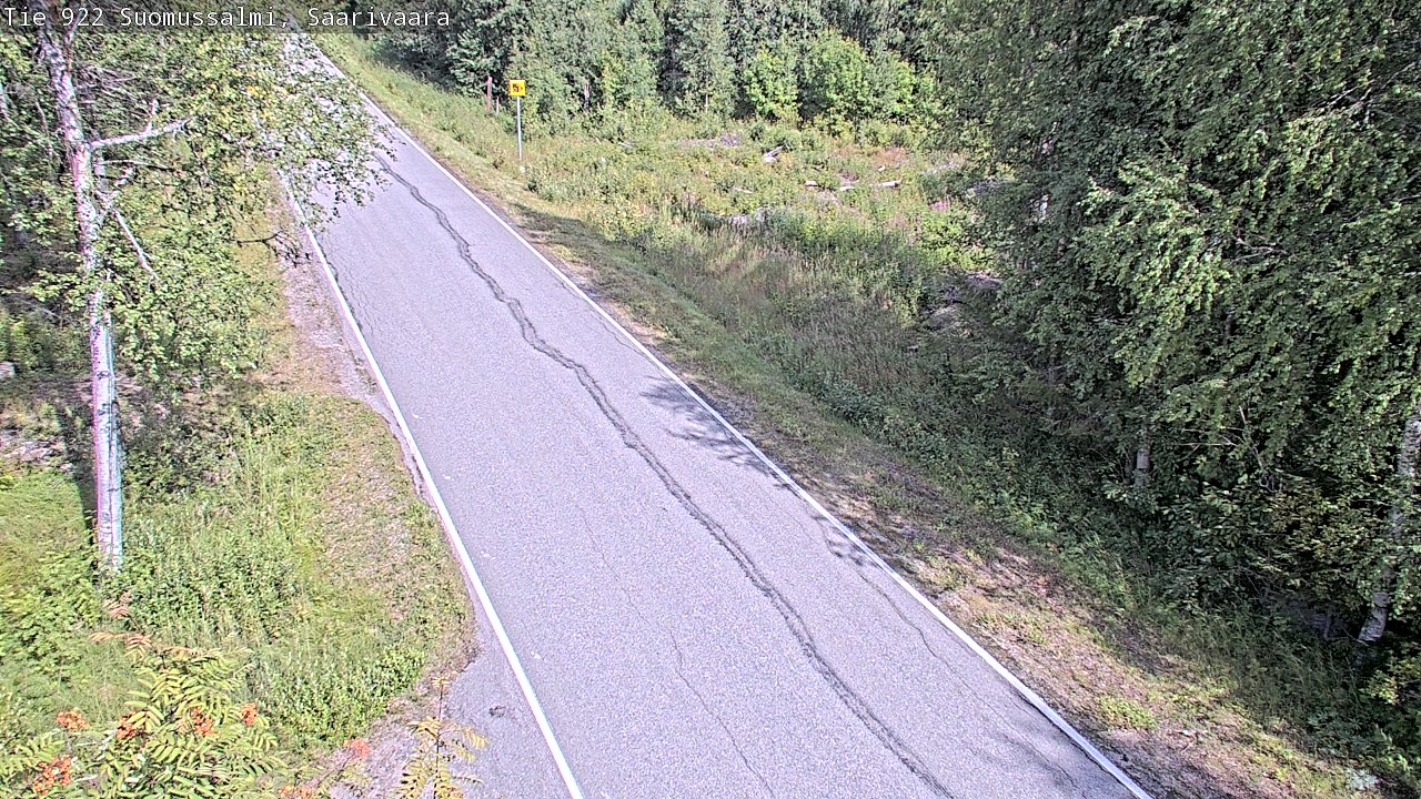 Kelikamerat Kuva Tie 843 Suomussalmi, Saarivaara, Suomussalmi, Kainuu