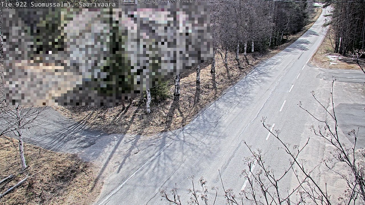 Weather Camera Image Road 950 843 Suomussalmi, Saarivaara, Suomussalmi, Kainuu