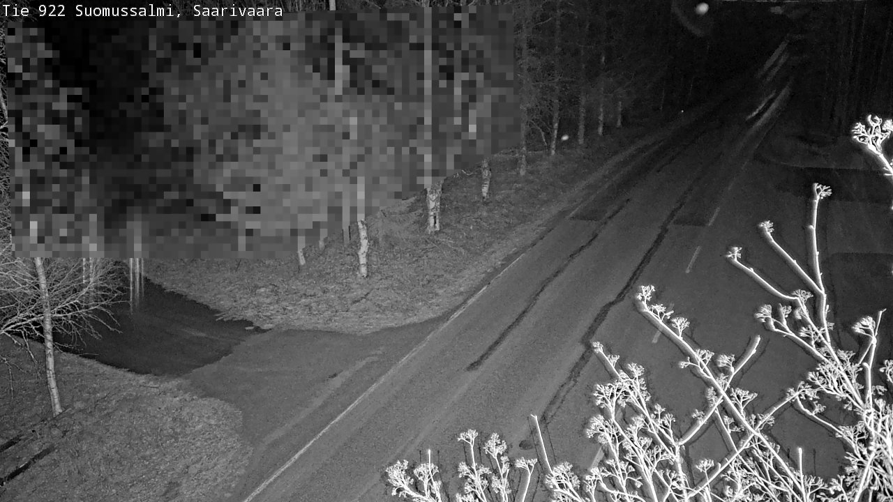 Weather Camera Image Road 950 843 Suomussalmi, Saarivaara, Suomussalmi, Kainuu