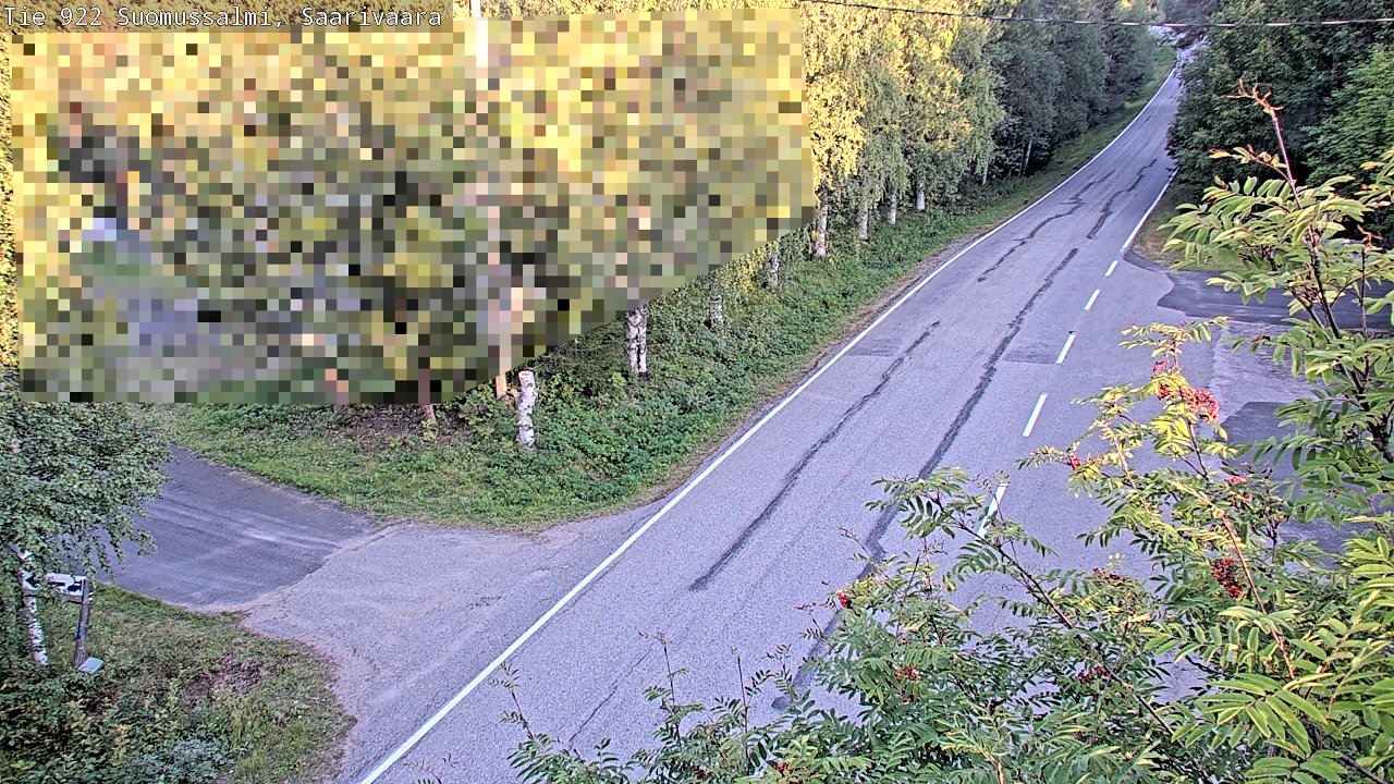 Kelikamerat Kuva Tie 843 Suomussalmi, Saarivaara, Suomussalmi, Kainuu