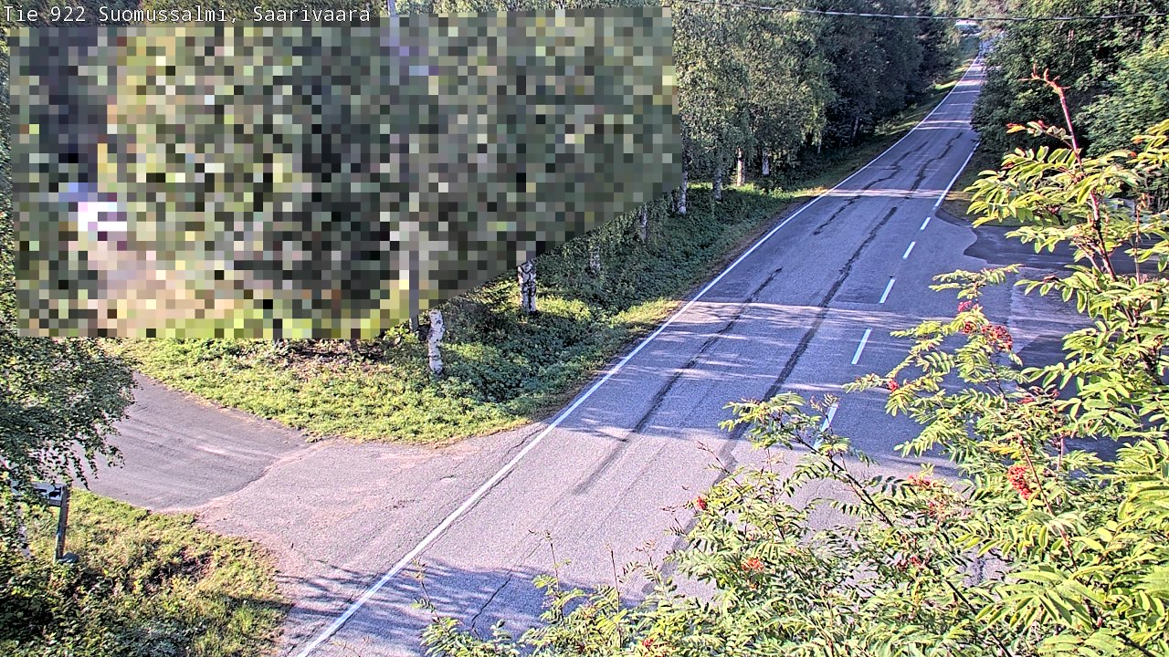 Weather Camera Image Road 950 843 Suomussalmi, Saarivaara, Suomussalmi, Kainuu
