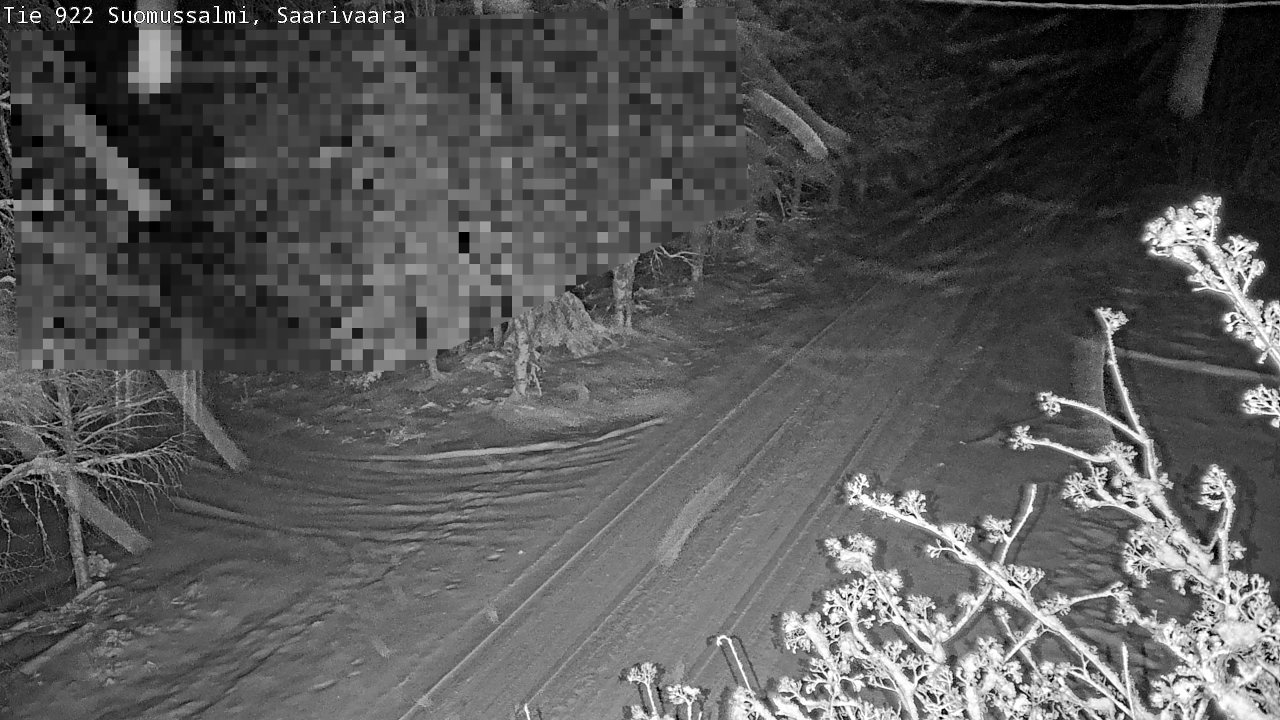 Weather Camera Image Road 950 843 Suomussalmi, Saarivaara, Suomussalmi, Kainuu