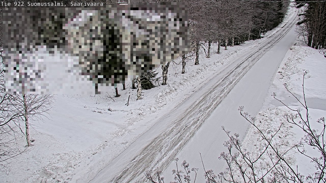 Kelikamerat Kuva Tie 843 Suomussalmi, Saarivaara, Suomussalmi, Kainuu