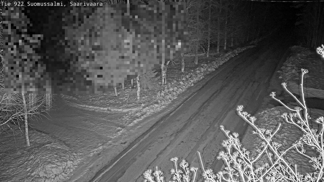 Kelikamerat Kuva Tie 843 Suomussalmi, Saarivaara, Suomussalmi, Kainuu