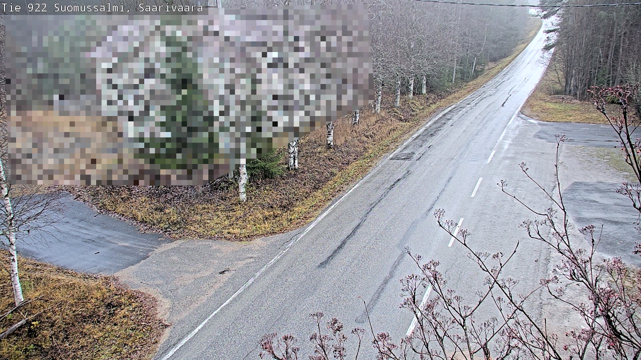 Kelikamerat Kuva Tie 843 Suomussalmi, Saarivaara, Suomussalmi, Kainuu