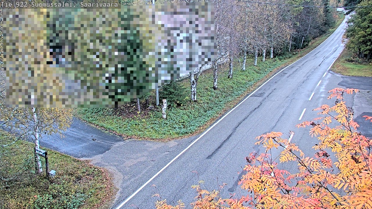 Kelikamerat Kuva Tie 843 Suomussalmi, Saarivaara, Suomussalmi, Kainuu