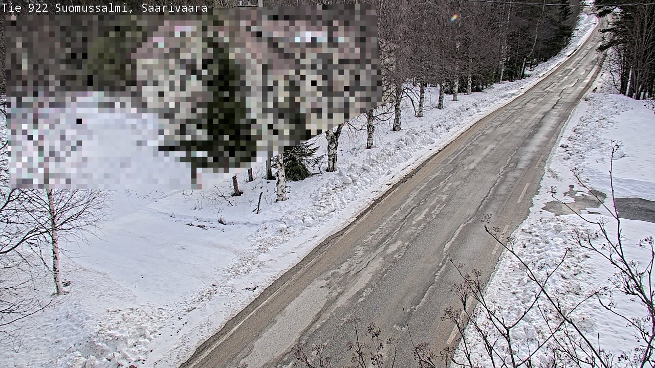 Kelikamerat Kuva Tie 843 Suomussalmi, Saarivaara, Suomussalmi, Kainuu