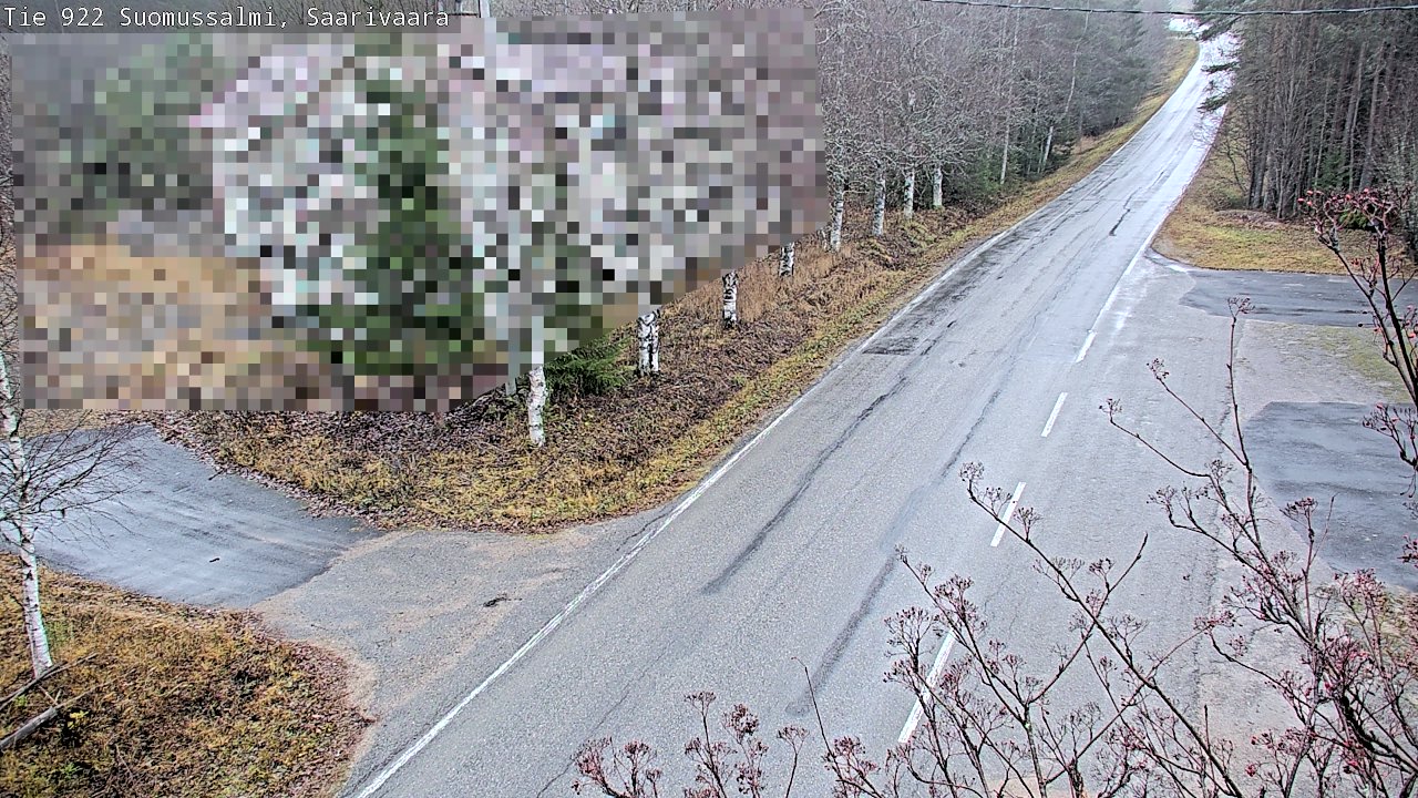 Kelikamerat Kuva Tie 843 Suomussalmi, Saarivaara, Suomussalmi, Kainuu