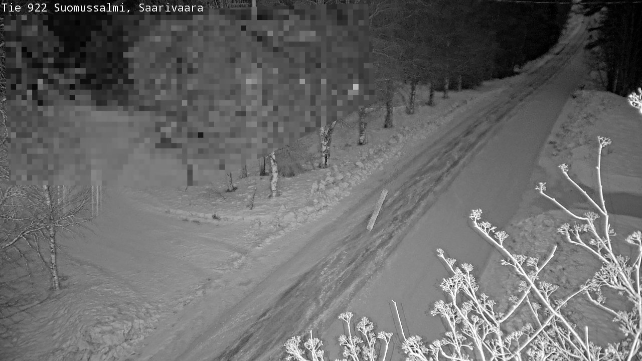 Kelikamerat Kuva Tie 843 Suomussalmi, Saarivaara, Suomussalmi, Kainuu