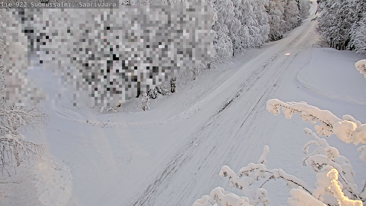 Kelikamerat Kuva Tie 843 Suomussalmi, Saarivaara, Suomussalmi, Kainuu