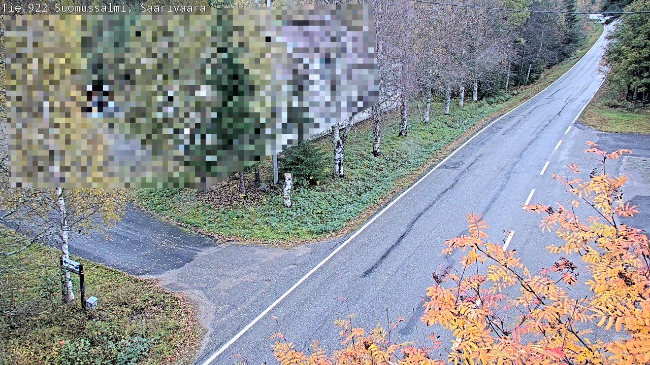 Weather Camera Image Road 950 843 Suomussalmi, Saarivaara, Suomussalmi, Kainuu