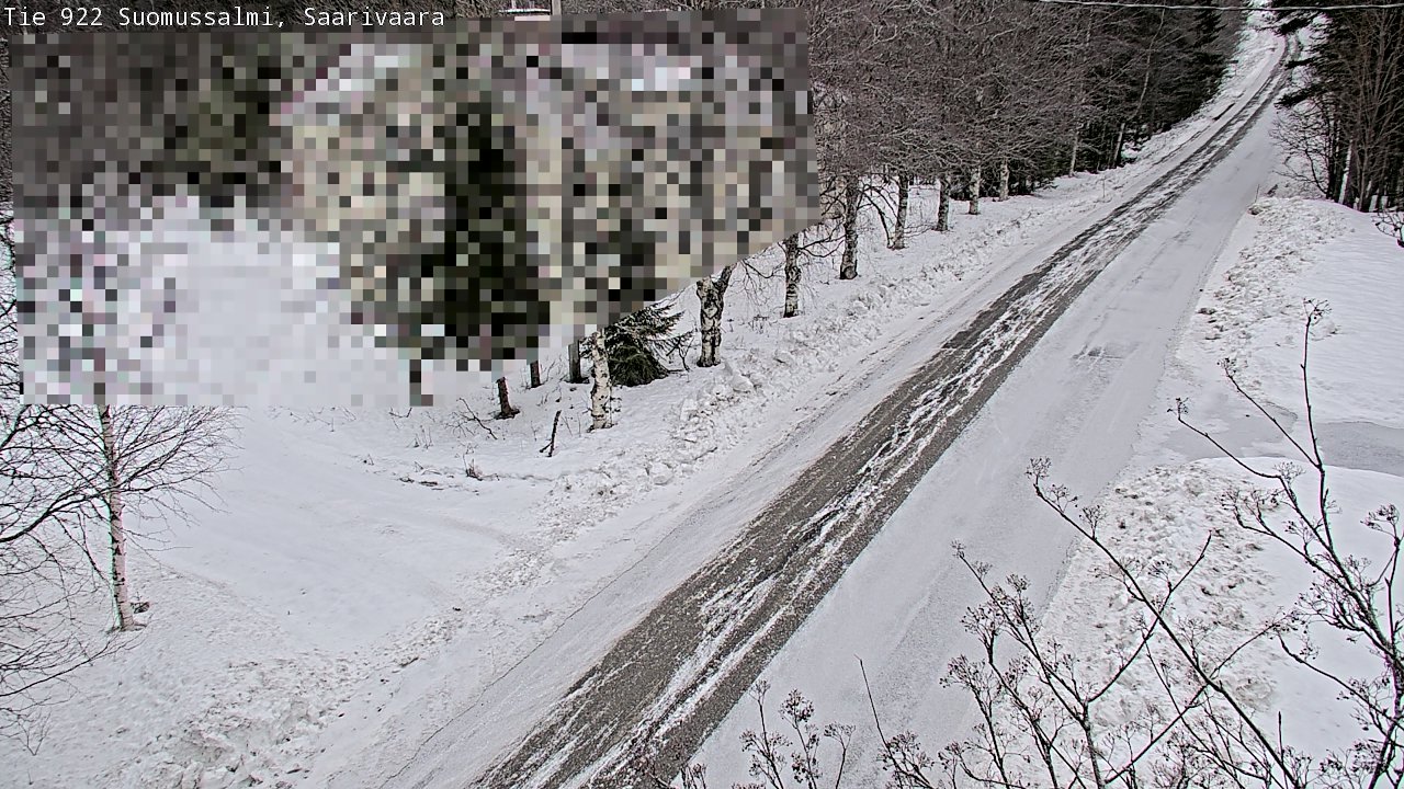 Kelikamerat Kuva Tie 843 Suomussalmi, Saarivaara, Suomussalmi, Kainuu