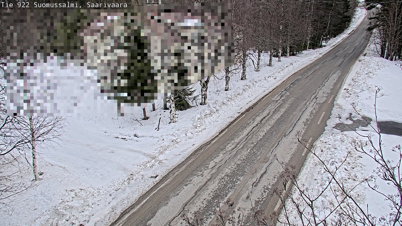 Kelikamerat Kuva Tie 843 Suomussalmi, Saarivaara, Suomussalmi, Kainuu