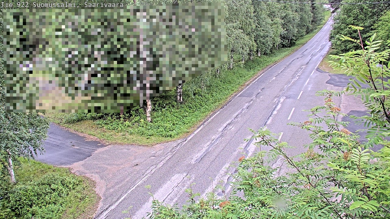 Weather Camera Image Road 950 843 Suomussalmi, Saarivaara, Suomussalmi, Kainuu