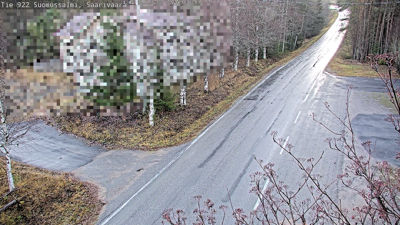 Kelikamerat Kuva Tie 843 Suomussalmi, Saarivaara, Suomussalmi, Kainuu