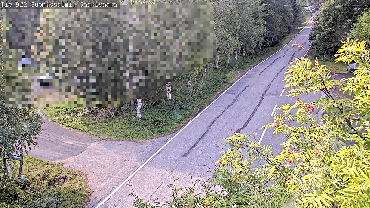 Kelikamerat Kuva Tie 843 Suomussalmi, Saarivaara, Suomussalmi, Kainuu
