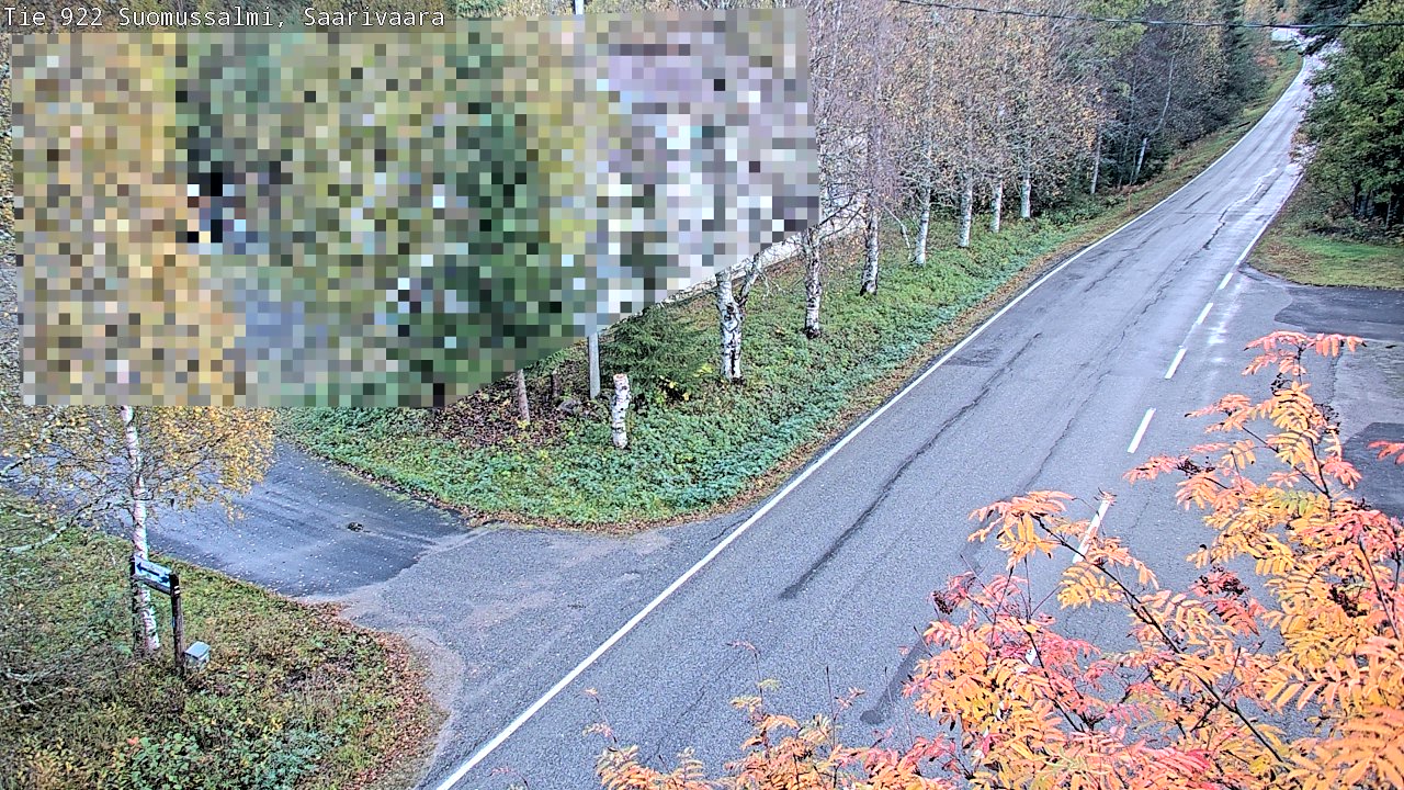 Kelikamerat Kuva Tie 843 Suomussalmi, Saarivaara, Suomussalmi, Kainuu
