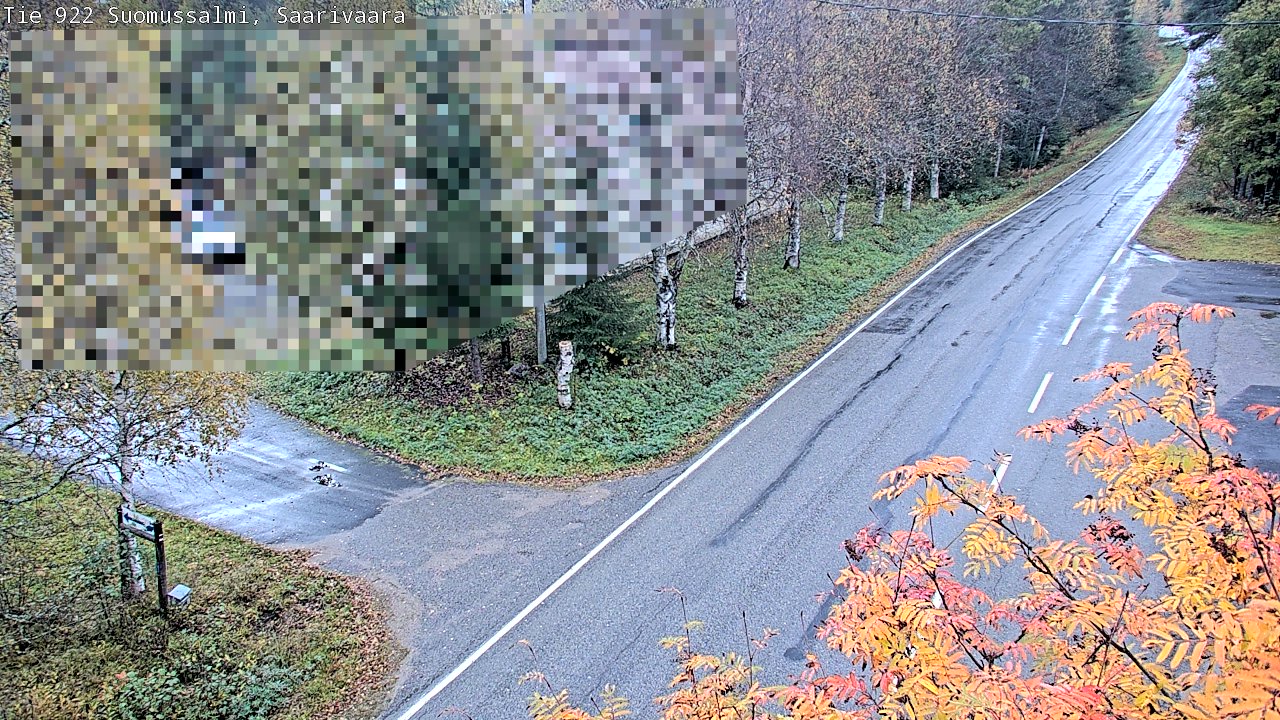 Kelikamerat Kuva Tie 843 Suomussalmi, Saarivaara, Suomussalmi, Kainuu