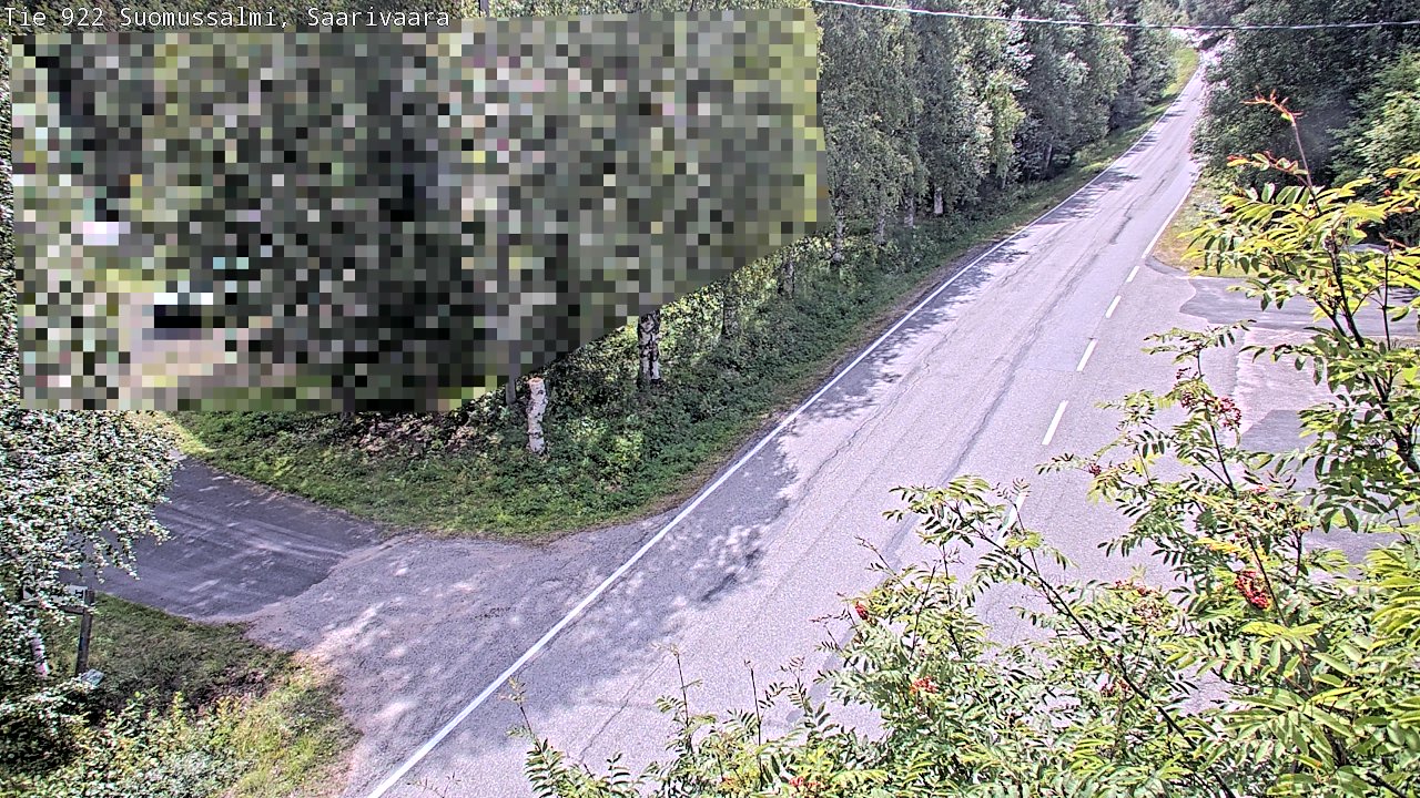 Kelikamerat Kuva Tie 843 Suomussalmi, Saarivaara, Suomussalmi, Kainuu