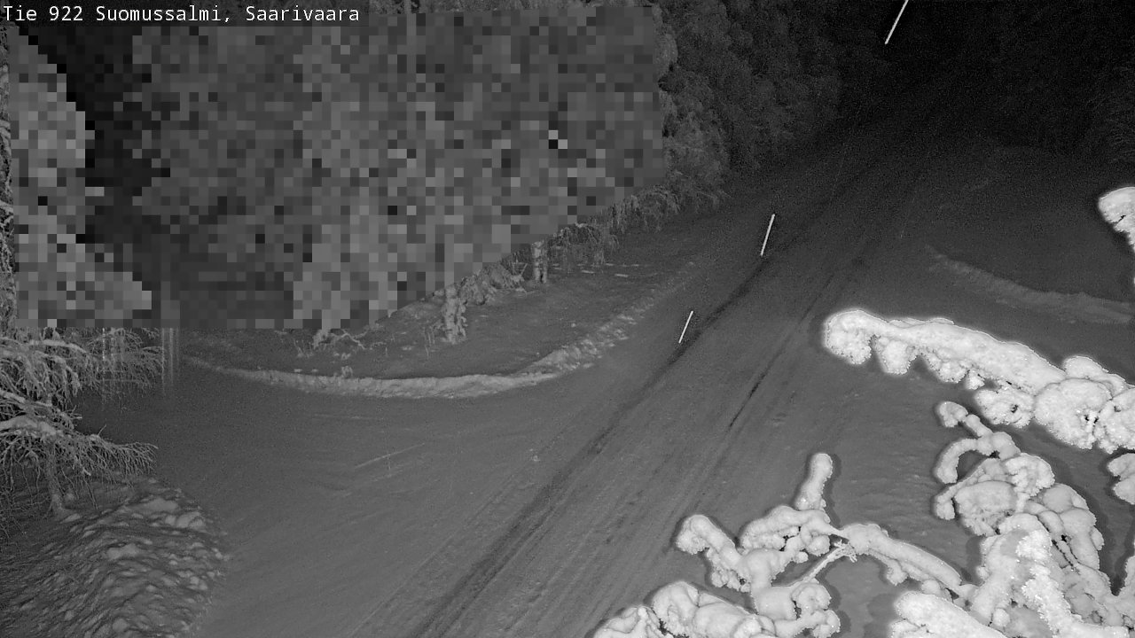 Kelikamerat Kuva Tie 843 Suomussalmi, Saarivaara, Suomussalmi, Kainuu