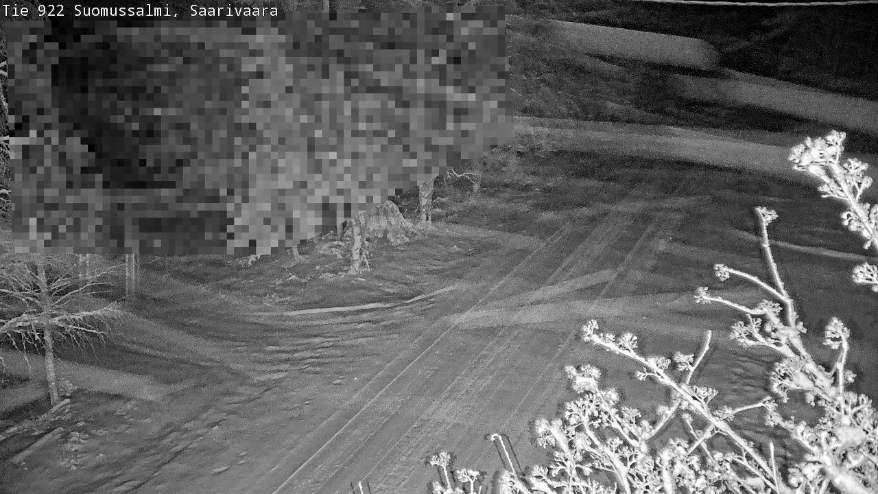 Weather Camera Image Road 950 843 Suomussalmi, Saarivaara, Suomussalmi, Kainuu