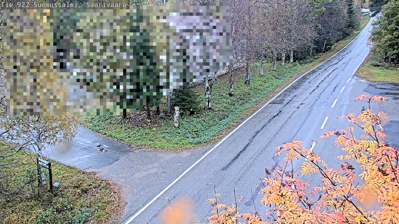 Weather Camera Image Road 950 843 Suomussalmi, Saarivaara, Suomussalmi, Kainuu