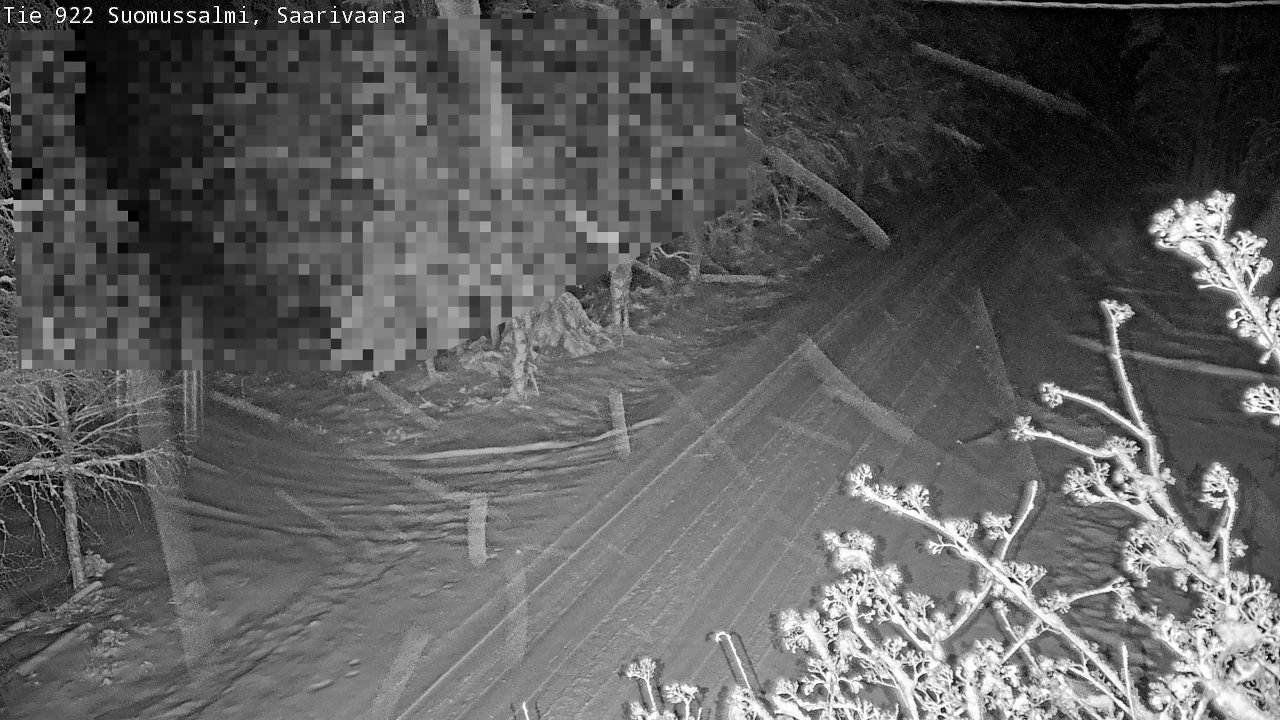 Weather Camera Image Road 950 843 Suomussalmi, Saarivaara, Suomussalmi, Kainuu