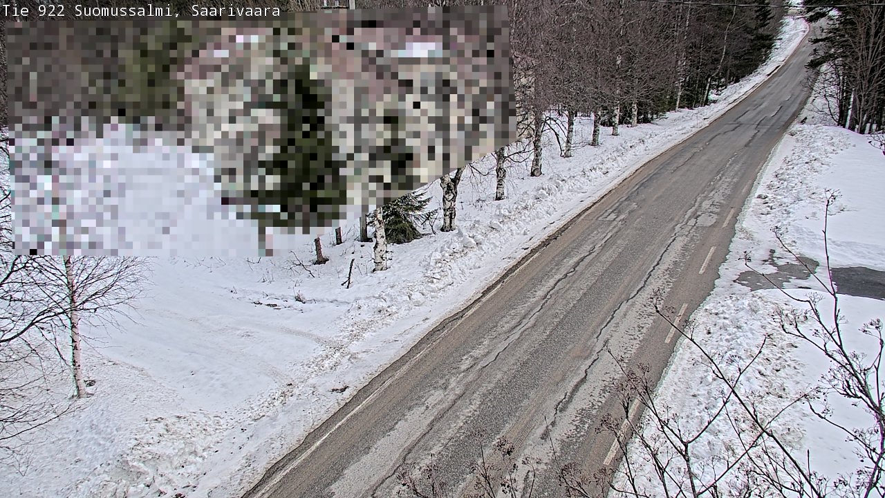 Kelikamerat Kuva Tie 843 Suomussalmi, Saarivaara, Suomussalmi, Kainuu