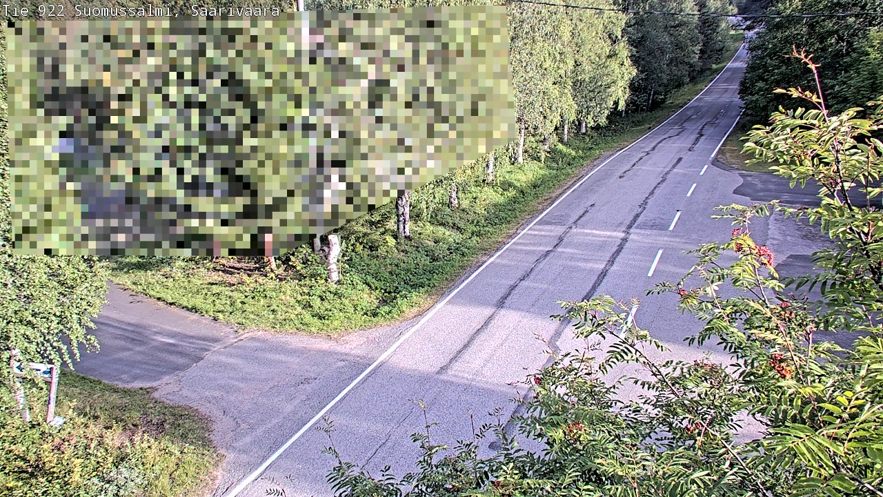 Kelikamerat Kuva Tie 843 Suomussalmi, Saarivaara, Suomussalmi, Kainuu