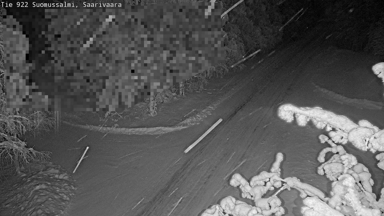 Kelikamerat Kuva Tie 843 Suomussalmi, Saarivaara, Suomussalmi, Kainuu