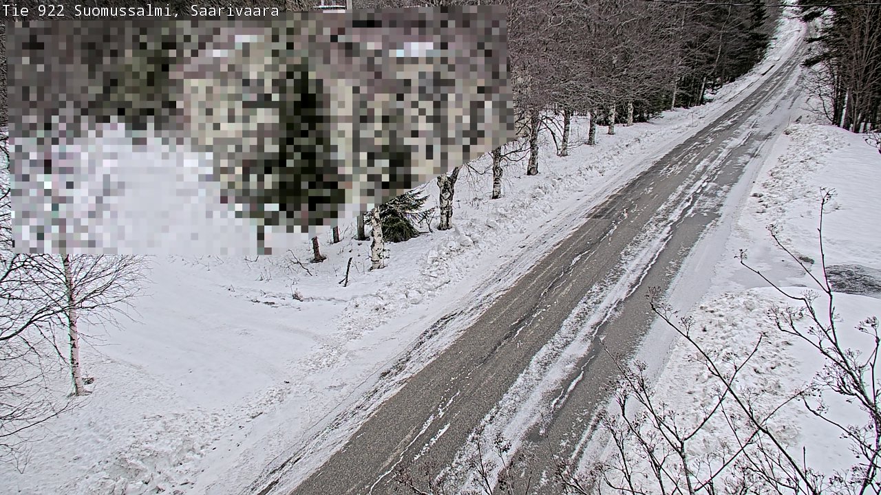 Kelikamerat Kuva Tie 843 Suomussalmi, Saarivaara, Suomussalmi, Kainuu