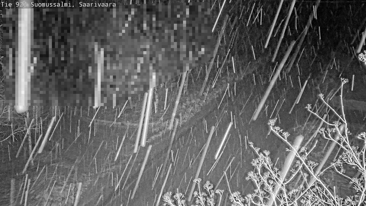 Kelikamerat Kuva Tie 843 Suomussalmi, Saarivaara, Suomussalmi, Kainuu