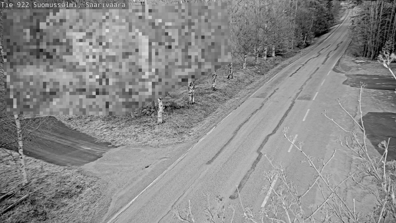 Kelikamerat Kuva Tie 843 Suomussalmi, Saarivaara, Suomussalmi, Kainuu