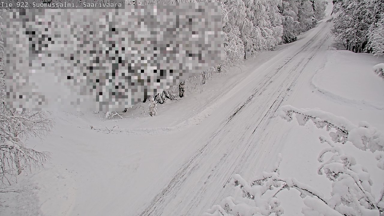 Kelikamerat Kuva Tie 843 Suomussalmi, Saarivaara, Suomussalmi, Kainuu