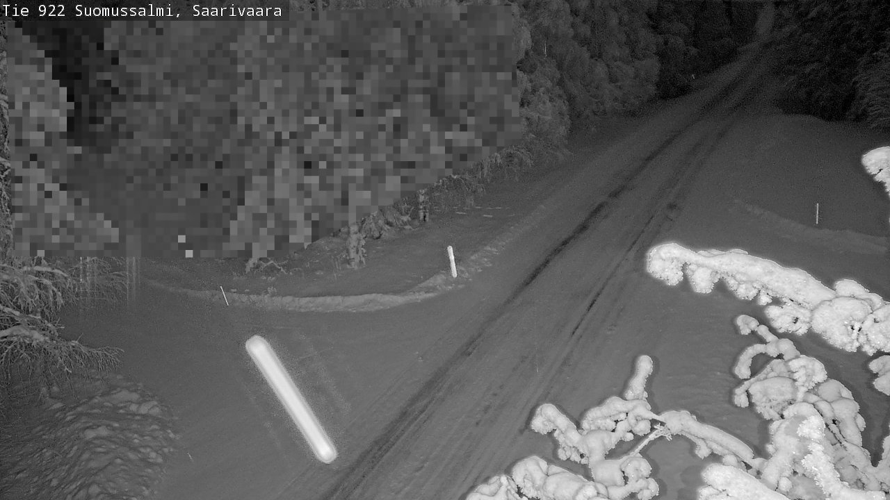 Kelikamerat Kuva Tie 843 Suomussalmi, Saarivaara, Suomussalmi, Kainuu
