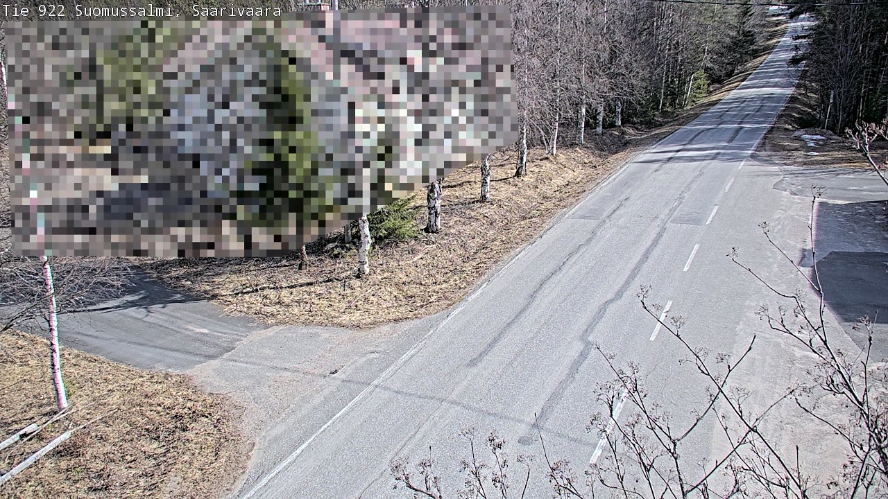 Weather Camera Image Road 950 843 Suomussalmi, Saarivaara, Suomussalmi, Kainuu