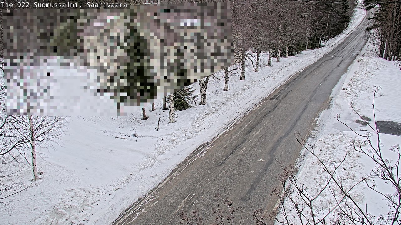 Kelikamerat Kuva Tie 843 Suomussalmi, Saarivaara, Suomussalmi, Kainuu