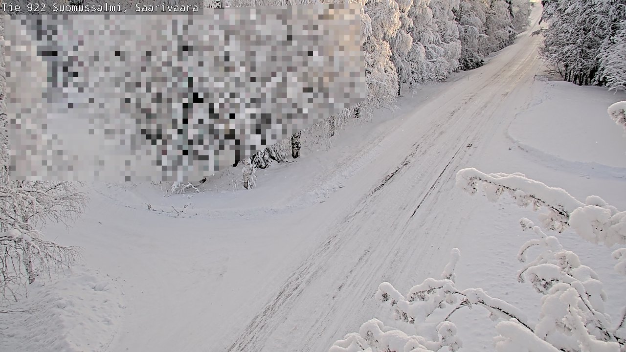 Kelikamerat Kuva Tie 843 Suomussalmi, Saarivaara, Suomussalmi, Kainuu