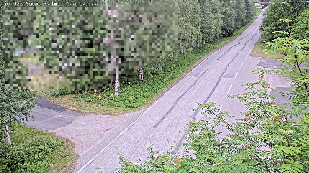 Kelikamerat Kuva Tie 843 Suomussalmi, Saarivaara, Suomussalmi, Kainuu