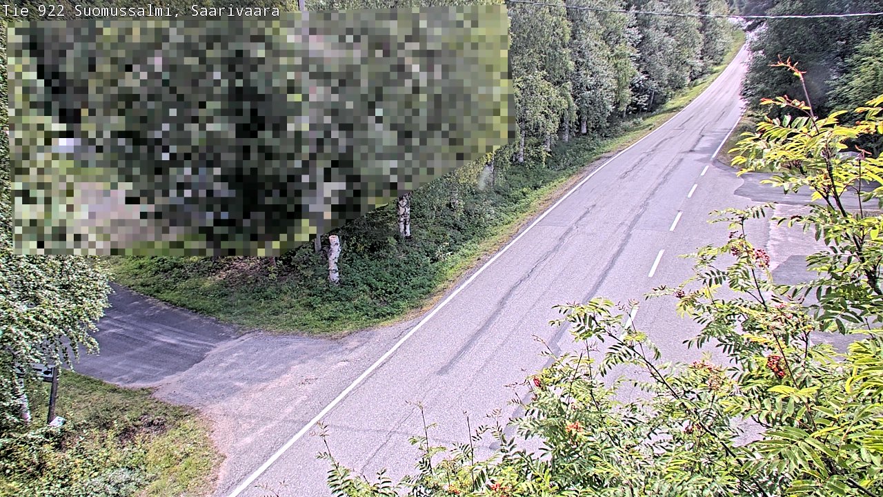 Kelikamerat Kuva Tie 843 Suomussalmi, Saarivaara, Suomussalmi, Kainuu