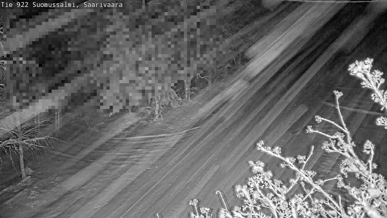 Weather Camera Image Road 950 843 Suomussalmi, Saarivaara, Suomussalmi, Kainuu