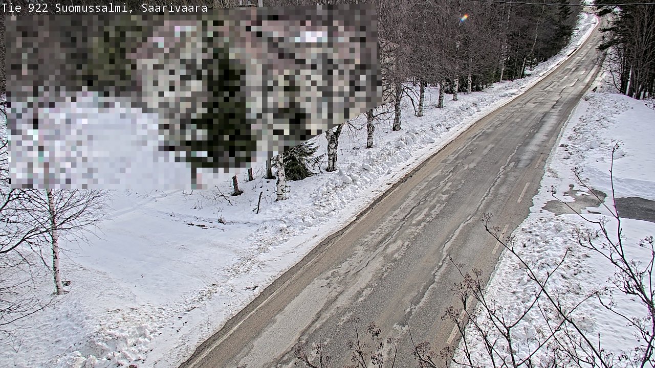 Kelikamerat Kuva Tie 843 Suomussalmi, Saarivaara, Suomussalmi, Kainuu