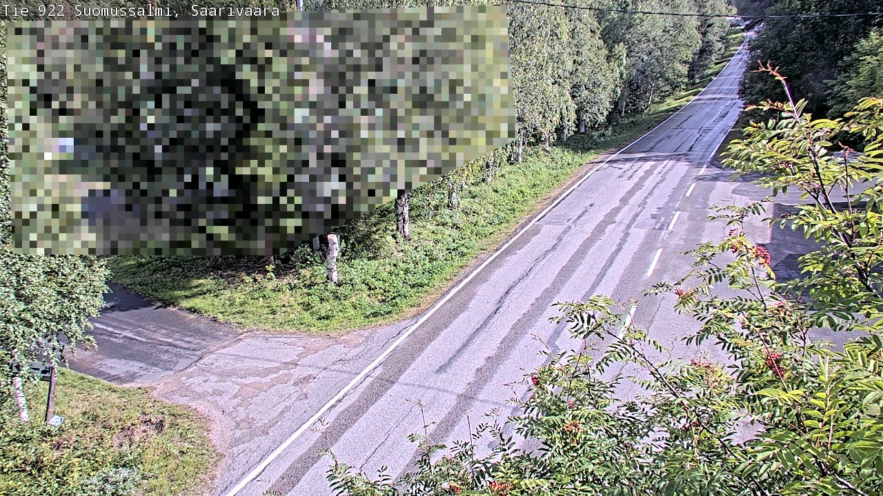 Kelikamerat Kuva Tie 843 Suomussalmi, Saarivaara, Suomussalmi, Kainuu