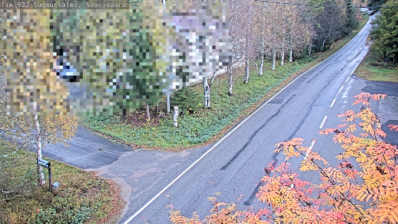 Kelikamerat Kuva Tie 843 Suomussalmi, Saarivaara, Suomussalmi, Kainuu