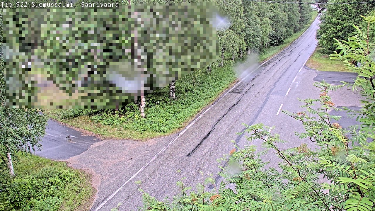 Weather Camera Image Road 950 843 Suomussalmi, Saarivaara, Suomussalmi, Kainuu