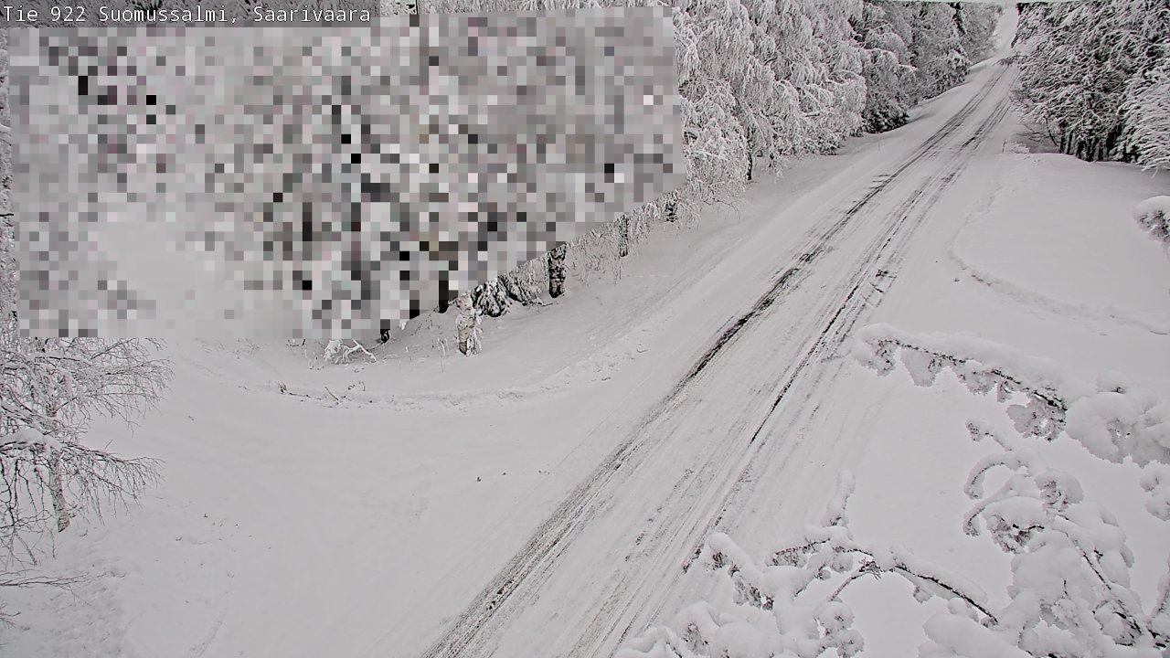 Kelikamerat Kuva Tie 843 Suomussalmi, Saarivaara, Suomussalmi, Kainuu