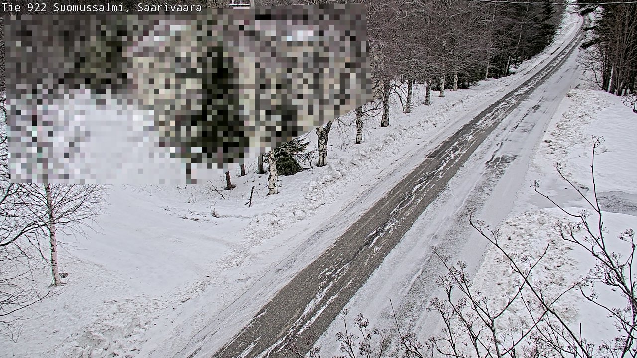 Kelikamerat Kuva Tie 843 Suomussalmi, Saarivaara, Suomussalmi, Kainuu