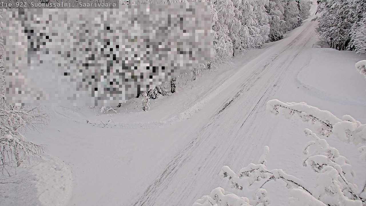 Kelikamerat Kuva Tie 843 Suomussalmi, Saarivaara, Suomussalmi, Kainuu