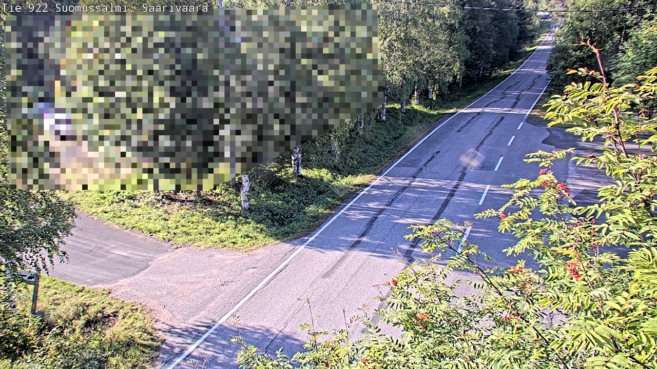 Weather Camera Image Road 950 843 Suomussalmi, Saarivaara, Suomussalmi, Kainuu