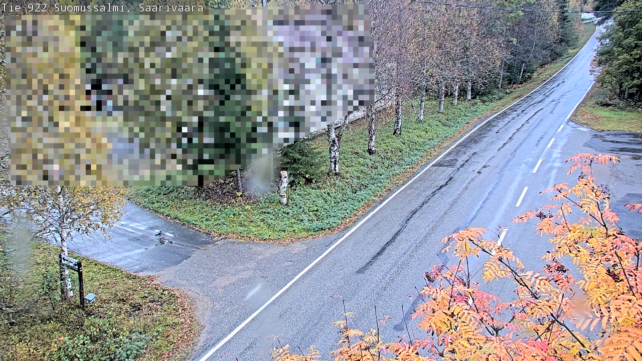 Kelikamerat Kuva Tie 843 Suomussalmi, Saarivaara, Suomussalmi, Kainuu